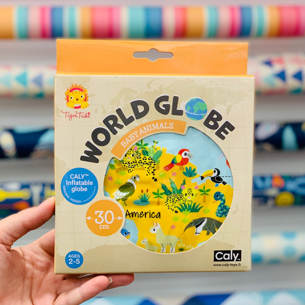 World Globe - Baby Animals - 30cm