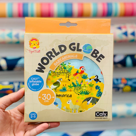 World Globe - Baby Animals - 30cm