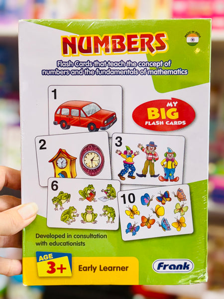 Numbers - Flash Cards - Frank