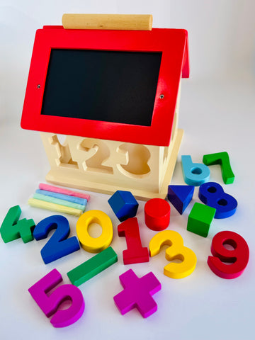 Wooden House Number Sorter