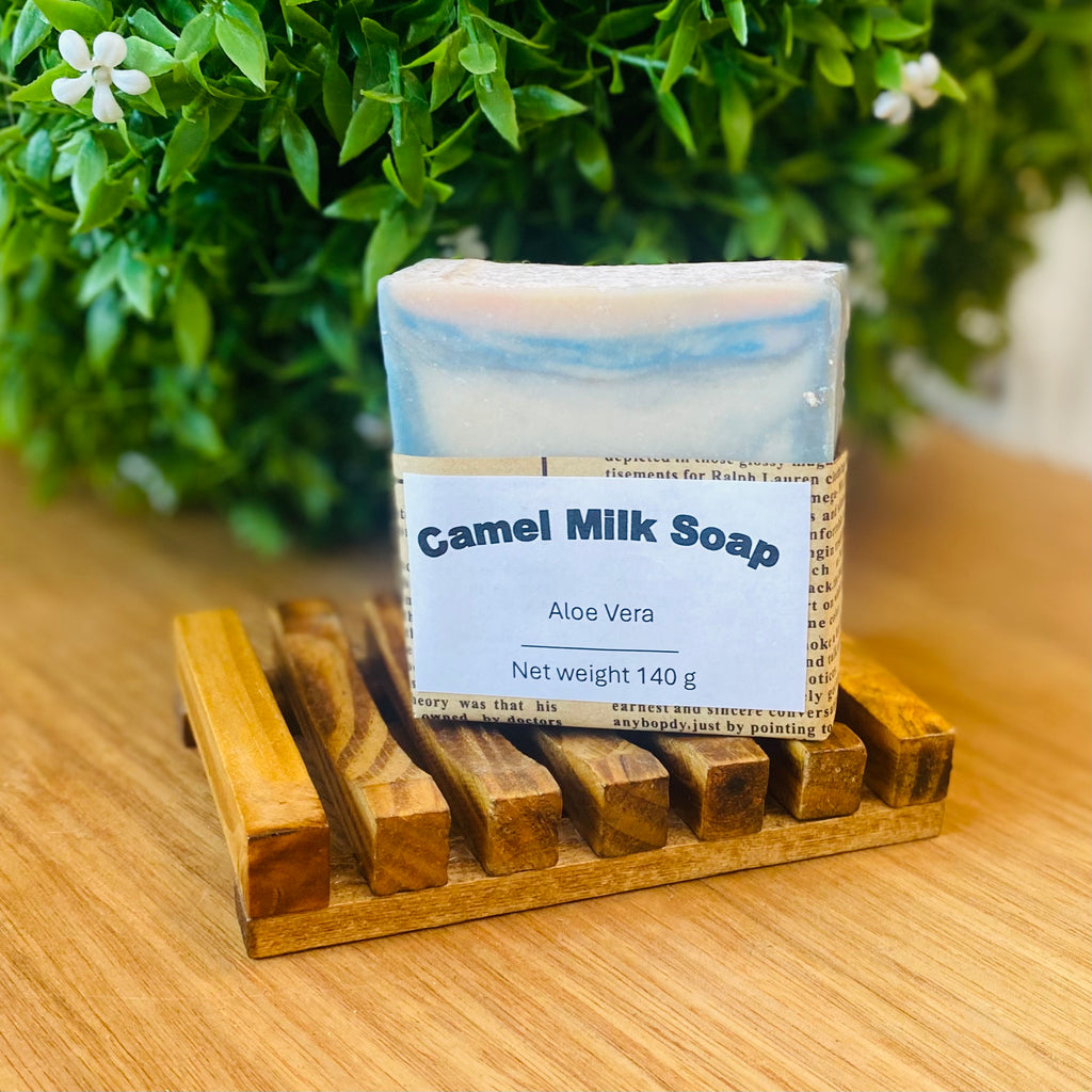 Long & Evie Mei - Aloe Vera Camel Milk Soap 140g