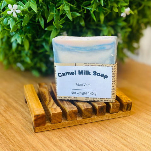 Long & Evie Mei - Aloe Vera Camel Milk Soap 140g