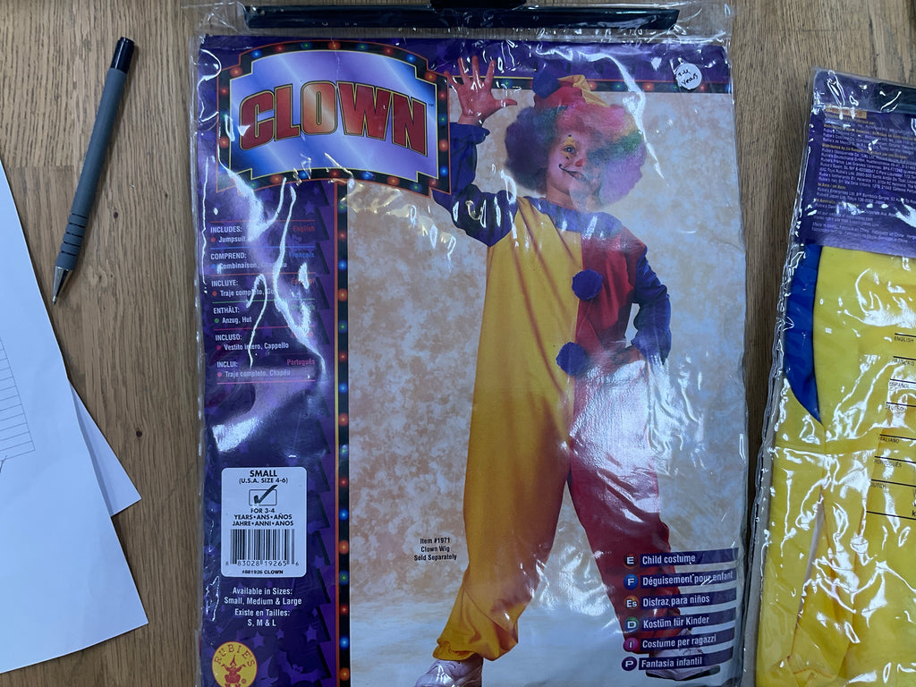 Clown costume