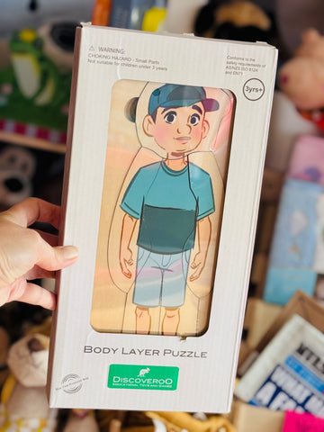 Discoveroo Body Layer Puzzle