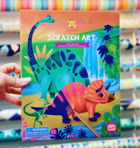 Scratch Art - Dinosaurs