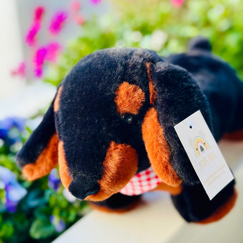 Petite Vous Hunter the Dachshund Soft Toy