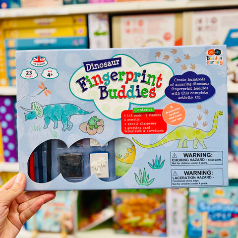 Dinosaur Fingerprint Buddies
