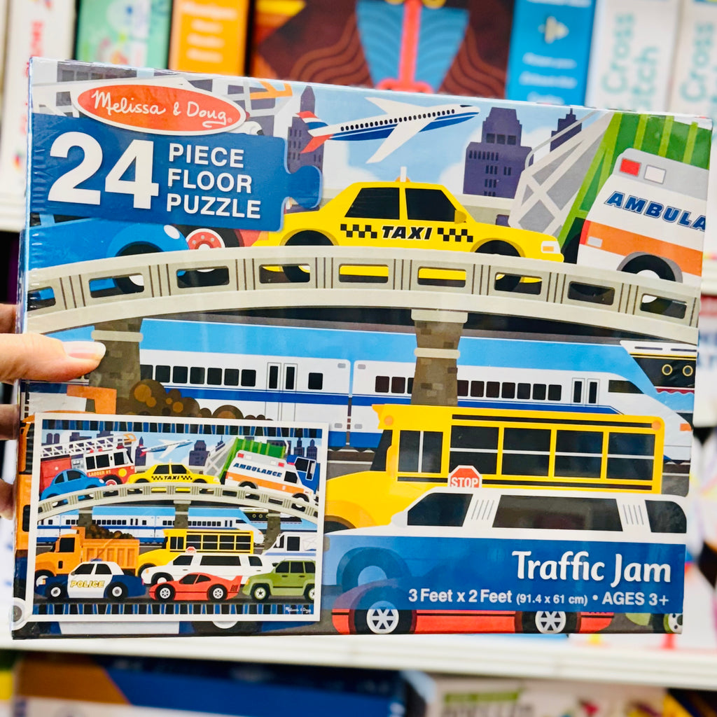Traffic Jam - Melissa & Doug 24pc Puzzle