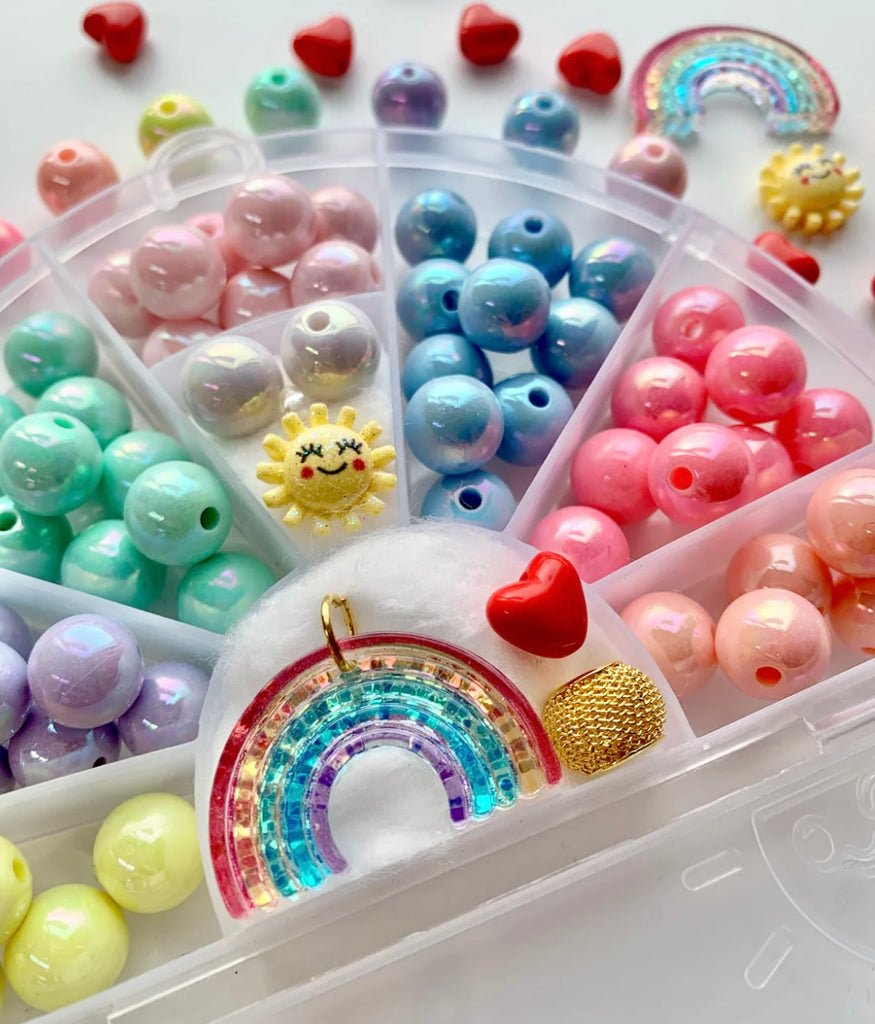 Red Bobble Sunshine Rainbow BIY Kit