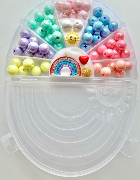 Red Bobble Sunshine Rainbow BIY Kit