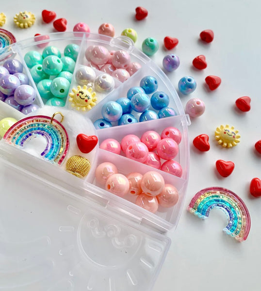 Red Bobble Sunshine Rainbow BIY Kit