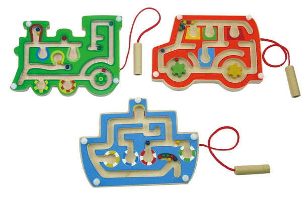 Transport Travel Magnetic Maze Labyrinth - Kaper Kidz