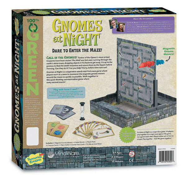 Gnomes at Night- A Cooperative Game
