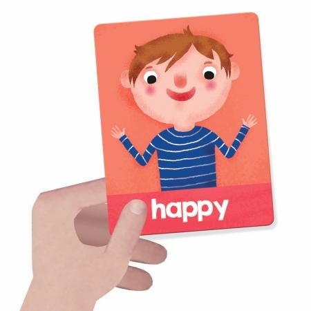 Emotions and Actions - Montessori Flashcards