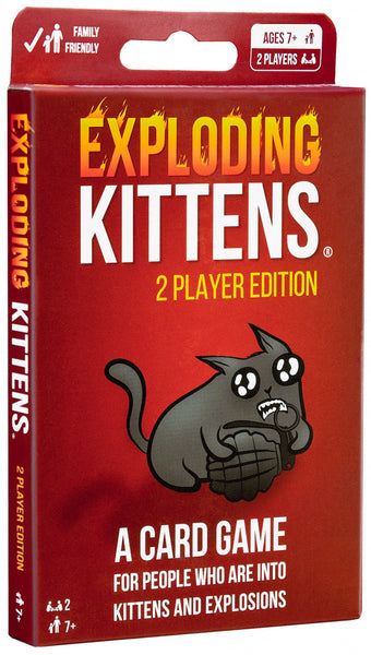 Exploding Kittens - Card Game - 2 player Edition
