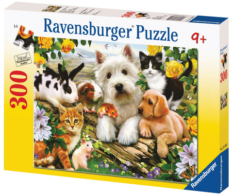 Ravensburger - Happy Animal Buddies Puzzle 300 Pieces