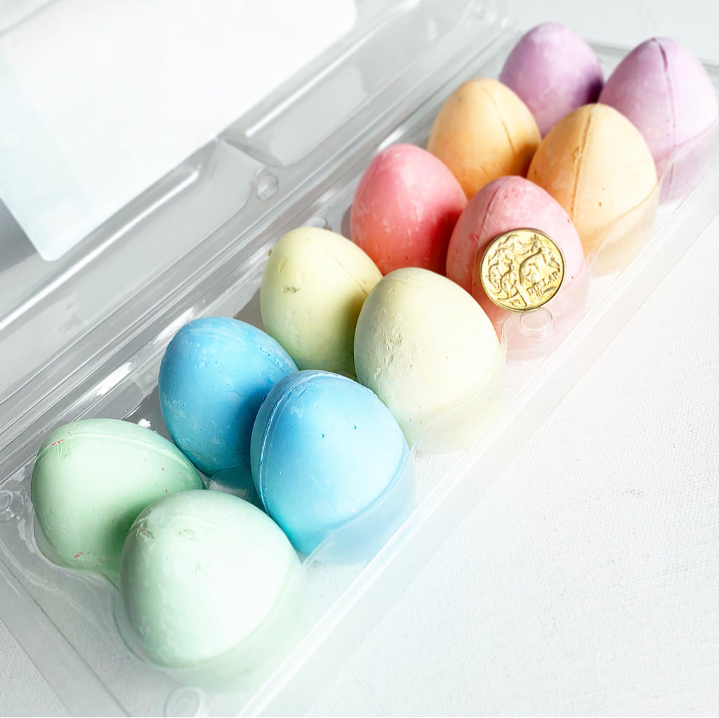 Chalk Eggs Set of 12