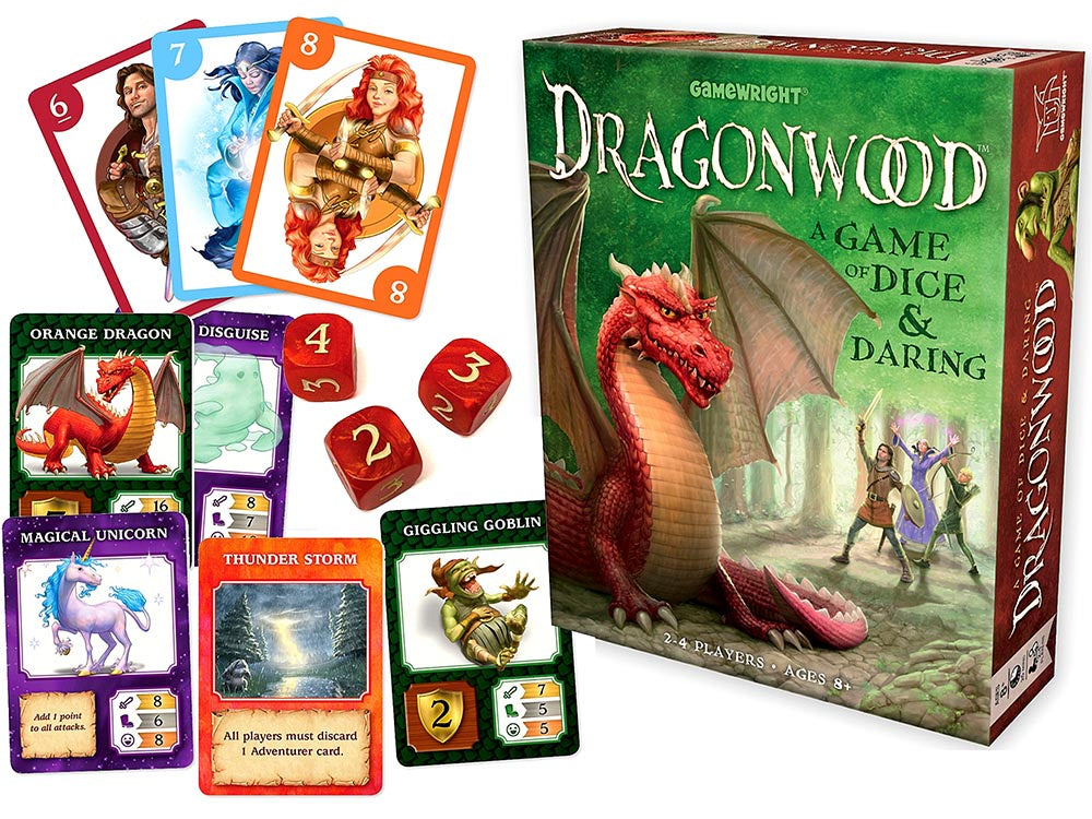 DRAGONWOOD - A Card and Dice  Game