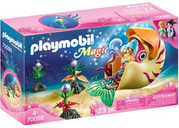 Playmobil 70098 - Mermaid with Sea Snail Gondola