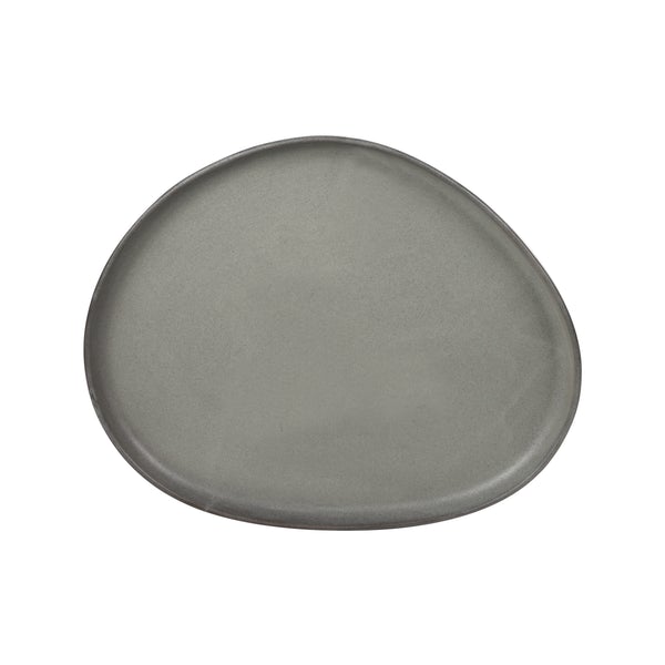 Stoneware - Slate Round Platter - Table of Plenty