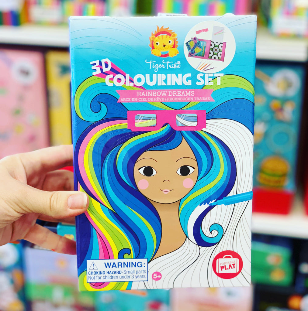 3D Colouring Set - Rainbow Dreams