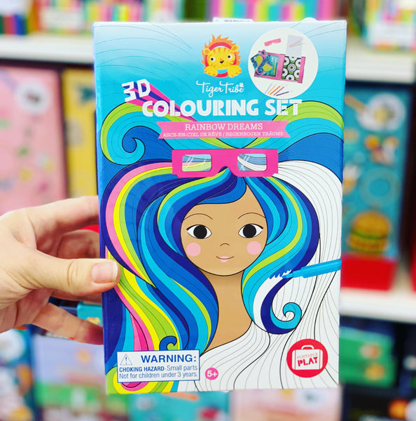 3D Colouring Set - Rainbow Dreams