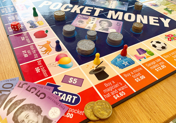 Pocket Money Game - Designed in Melbourne- Board Game