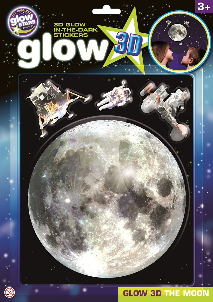 Glow 3D - The Moon