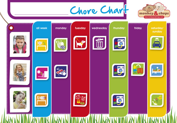 Chore Chart - Magnetic