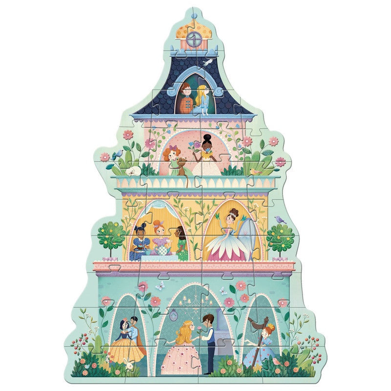 The Princess Tower 36pc Giant Puzzle