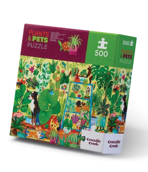 Family Puzzle 500 - Plants & Pets