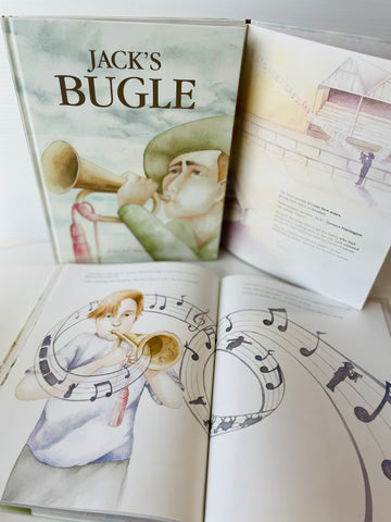 Jack's Bugle - A Hardcover Book by Krista Bell and Belinda Elliott