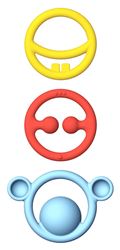 Nigi Nagi Nogi Tactile Teething Rings