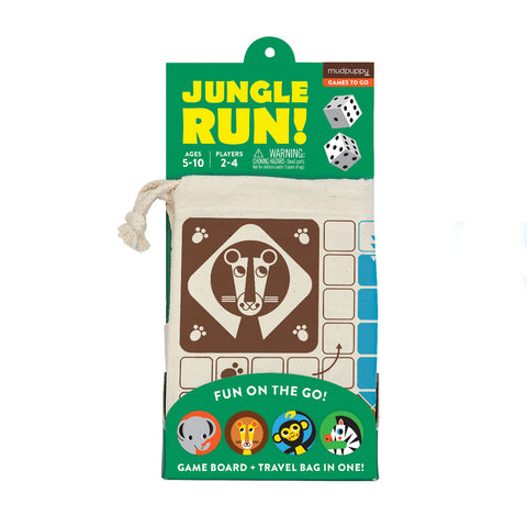 Mudpuppy Travel Game – Jungle Run