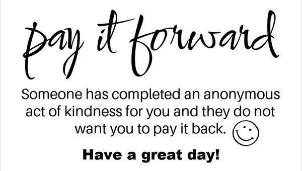PAY it FORWARD - Donations