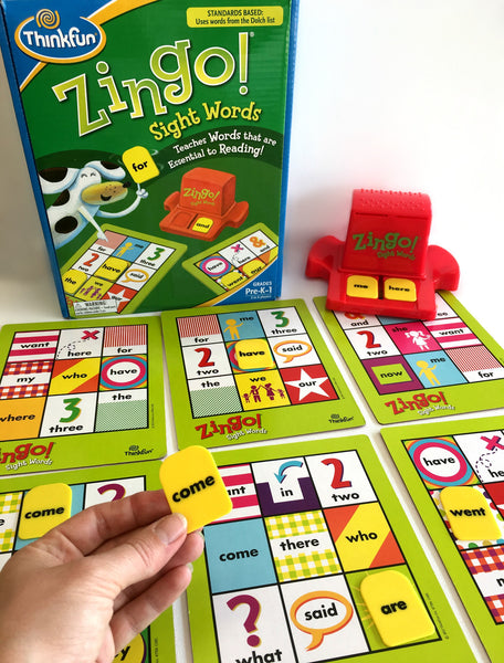 Zingo Sight Words