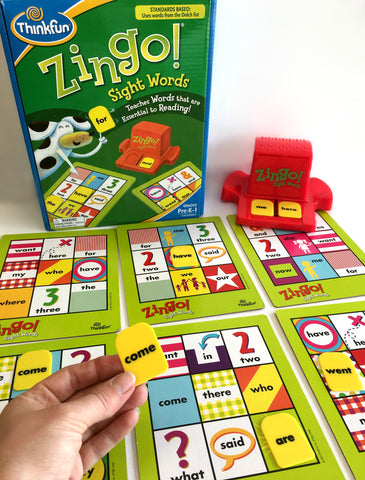 Zingo Sight Words