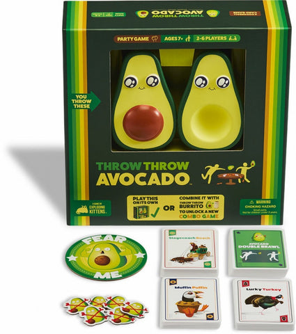Throw Throw Avocado (By Exploding Kittens) - Card Game