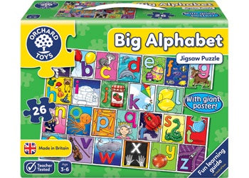 Orchard Jigsaw - Big Alphabet Puzzle & Poster
