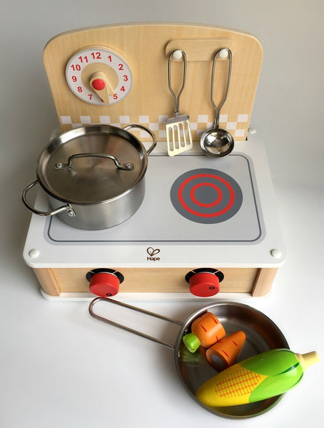 Hape 2 in 1 Kitchen and Grill Set