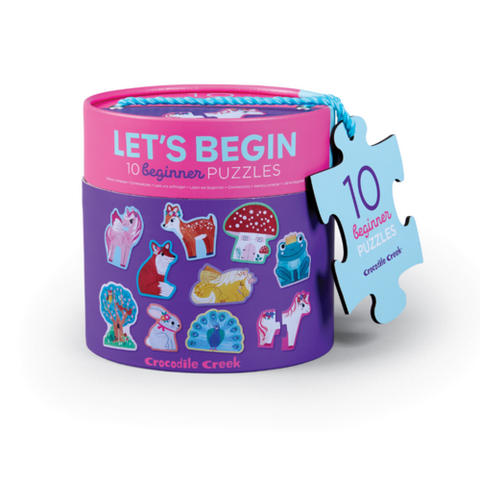 Let's Begin 2 pc Puzzle - Unicorn
