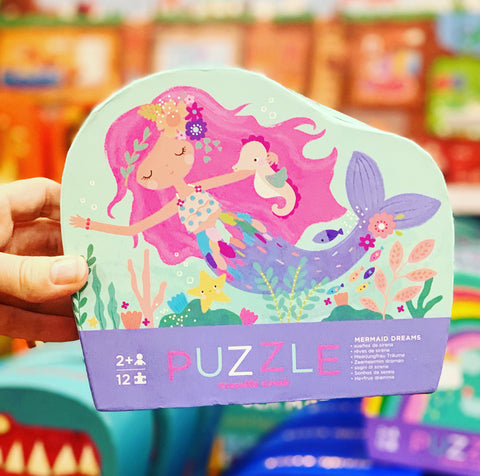 Mini Puzzle - 12 pc Mermaid Dreams