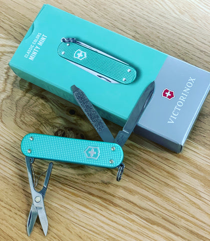 Victorinox Minty Mint Mini Utility Knife.