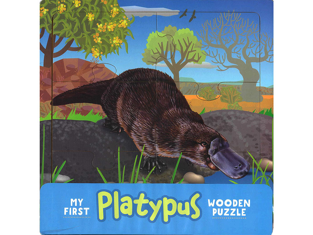 My First Puzzle - Wooden Platypus