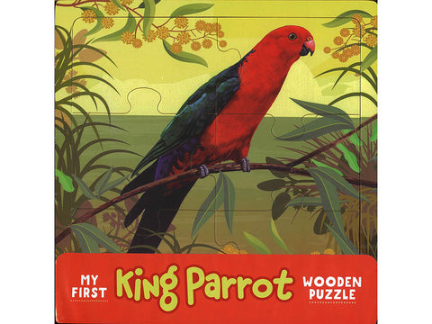 My First Puzzle - Wooden King Parrot