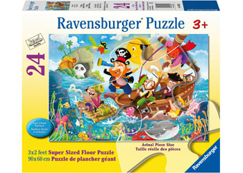 Land Ahoy! 24 pc Ravensburger Floor Puzzle