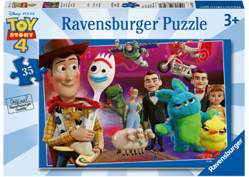 Ravensburger - Disney Toy Story 4 Puzzle - Made to Play -  35 pc
