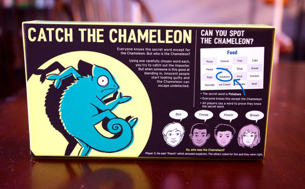 The Chameleon Card Game (14+ Years)